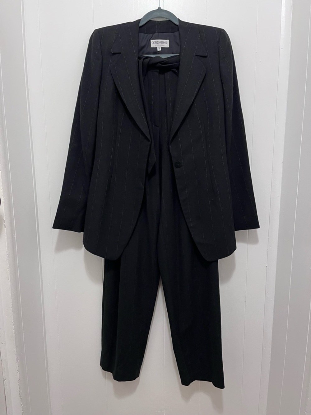 Vintage Giorgio Armani pinstripe suit set
